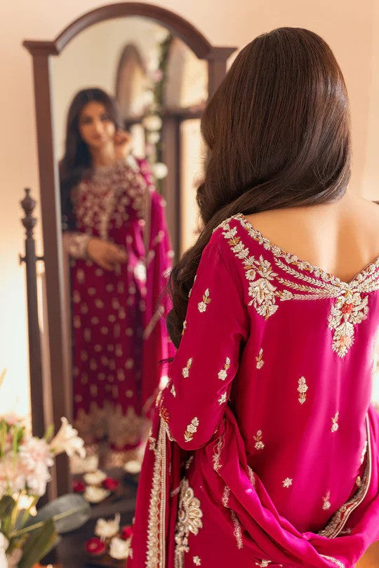 Sunni Manahil 3 Piece Unstitched Lawn Embroidered Suit