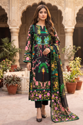 Aneela's 3 Piece Unstitched Silk Suit