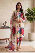 Aneela's 3 Piece Unstitched Silk Suit