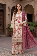 3 Piece - Stitched Lawn Digital Print Suit