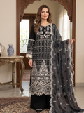 3 Piece - Embroidered Premium Cotton Suit