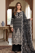 3 Piece -  Stitched Embroidered Premium Cotton Suit
