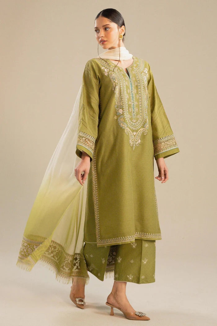Zara Shahjahan 3 Piece Unstitched Lawn Suit
