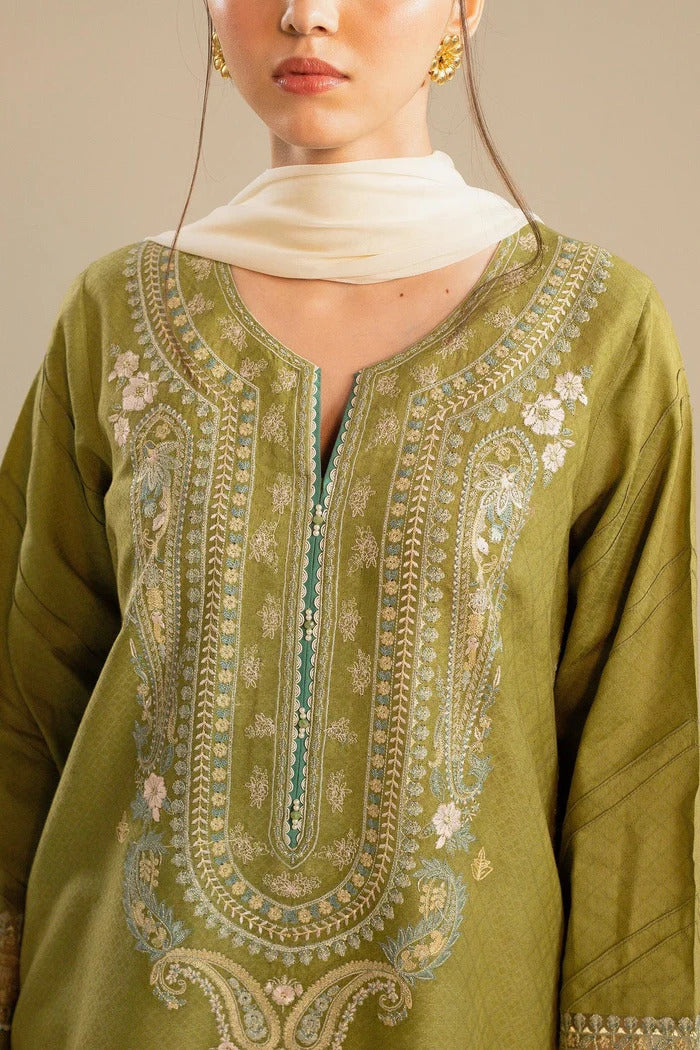 Zara Shahjahan 3 Piece Unstitched Lawn Suit
