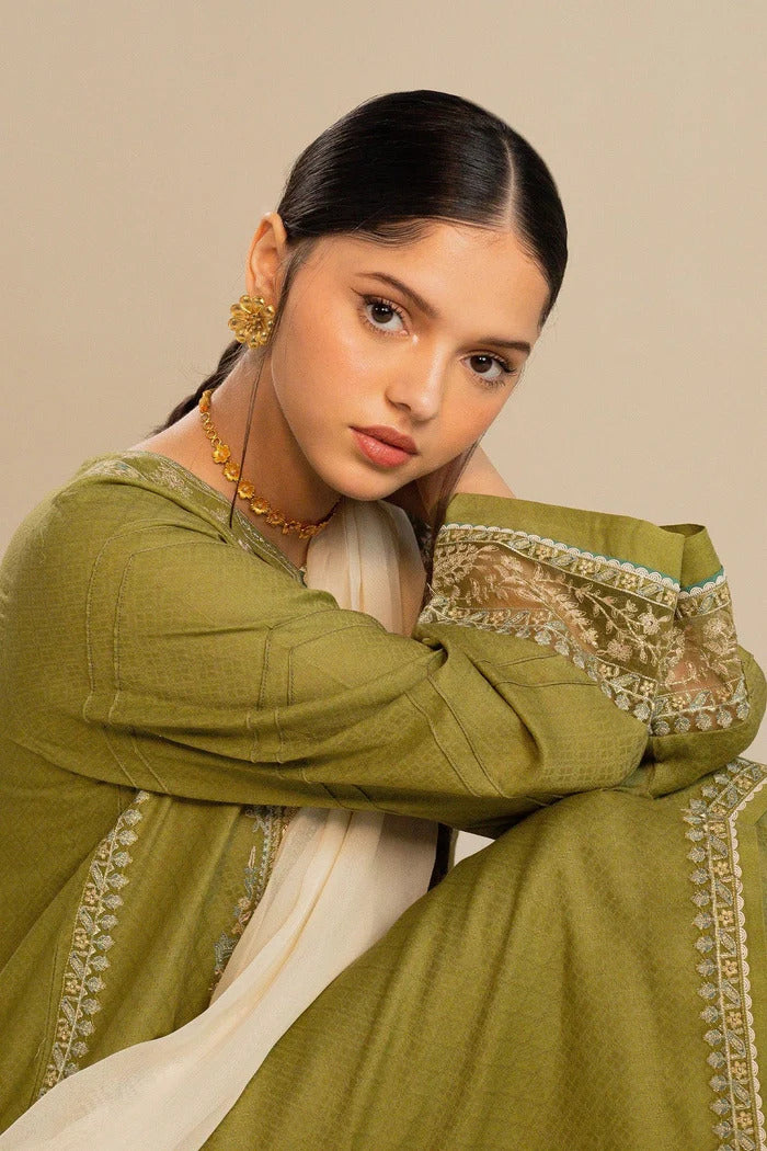 Zara Shahjahan 3 Piece Unstitched Lawn Suit