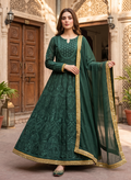 3 Piece - Embroidered Premium Cotton Maxi